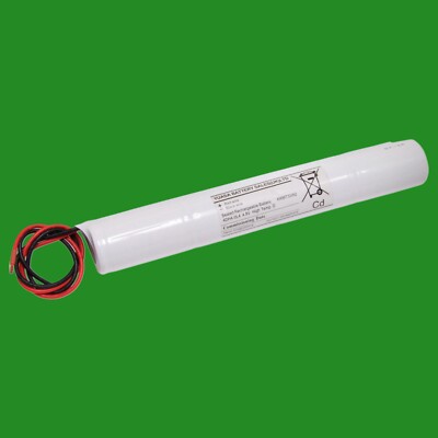 Yuasa 4DH4-0L4 4,8V Ni-Cd wiederaufladbare zylindrische Notbeleuchtung Batterie