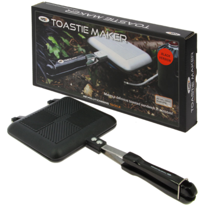 Fishing Toasted Sandwich Maker *NEW* NGT Toastie Maker Black Great for Camping