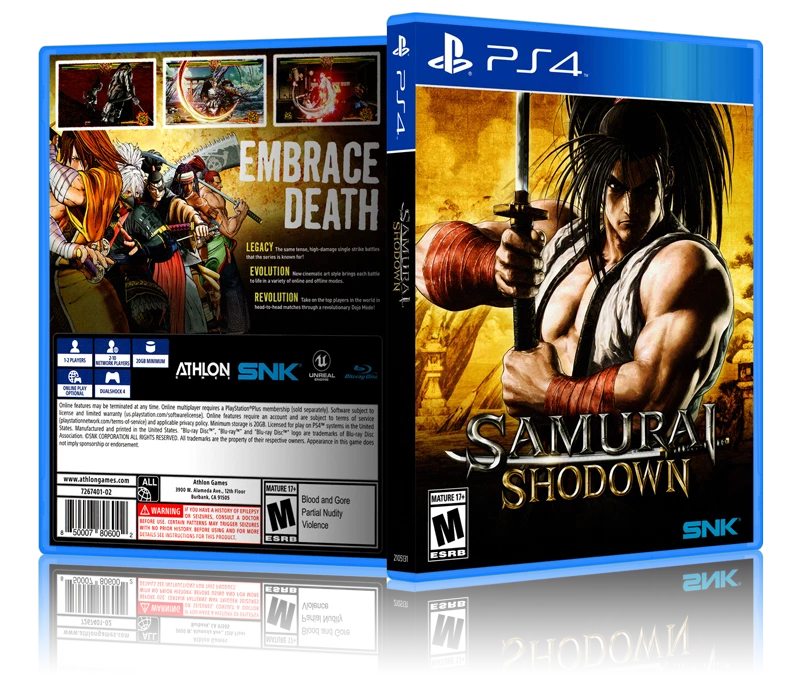 Samurai shodown cheap ps4