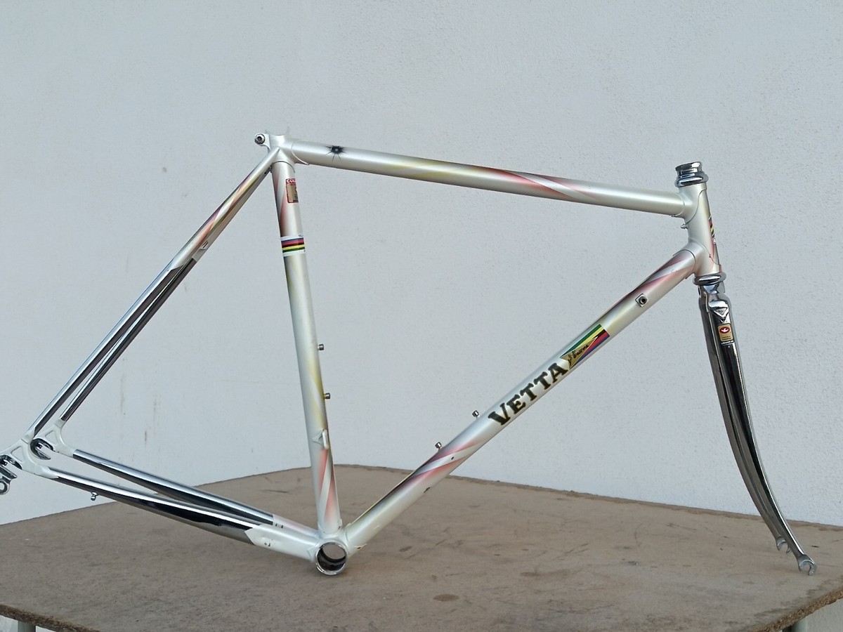 Telaio Vetta Taverna Campagnolo 51.5 x 52.5 Anni 80/90 Per Bici Corsa | eBay