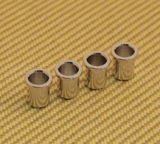 BSF-HS018N (4) Nickel Short Smooth Bass Body String Ferrules 9.5mm 