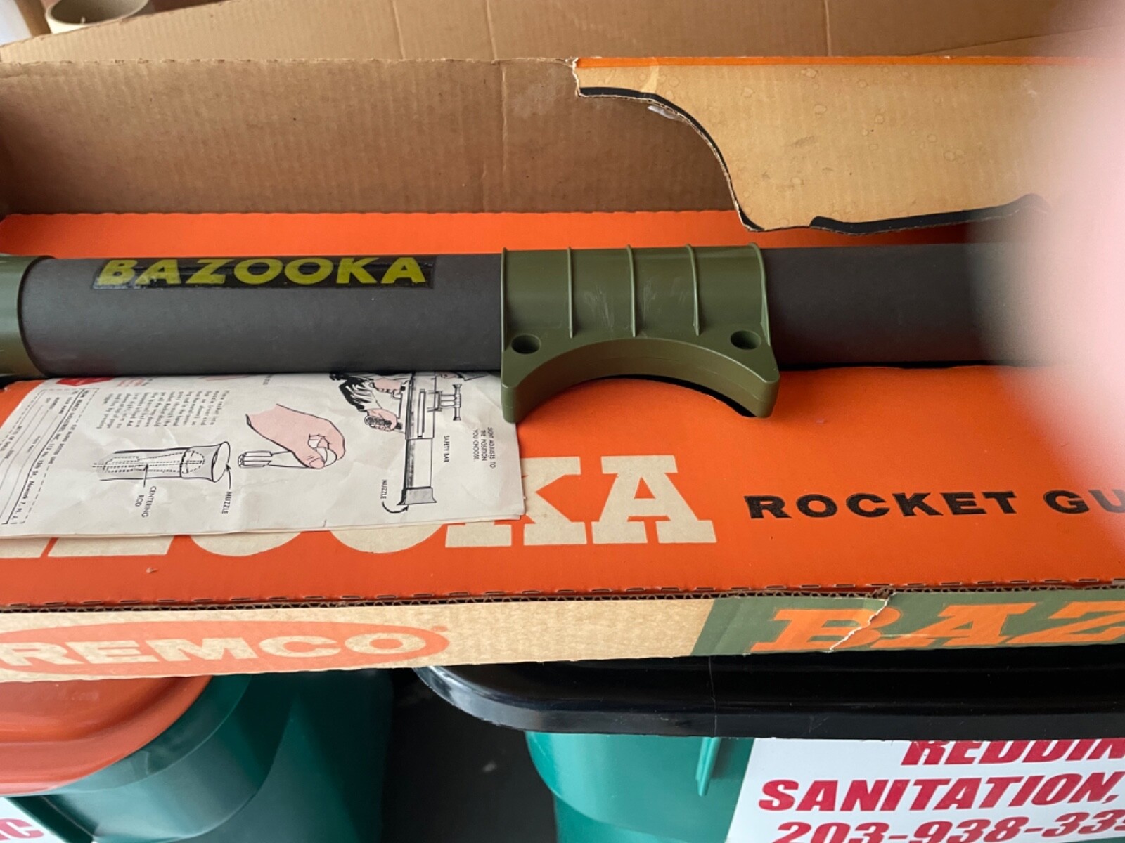 Boazooka Remco Bazooka Rocket Gun Toy , Remco Bazooka Rocket Gun in Box – JKTBL