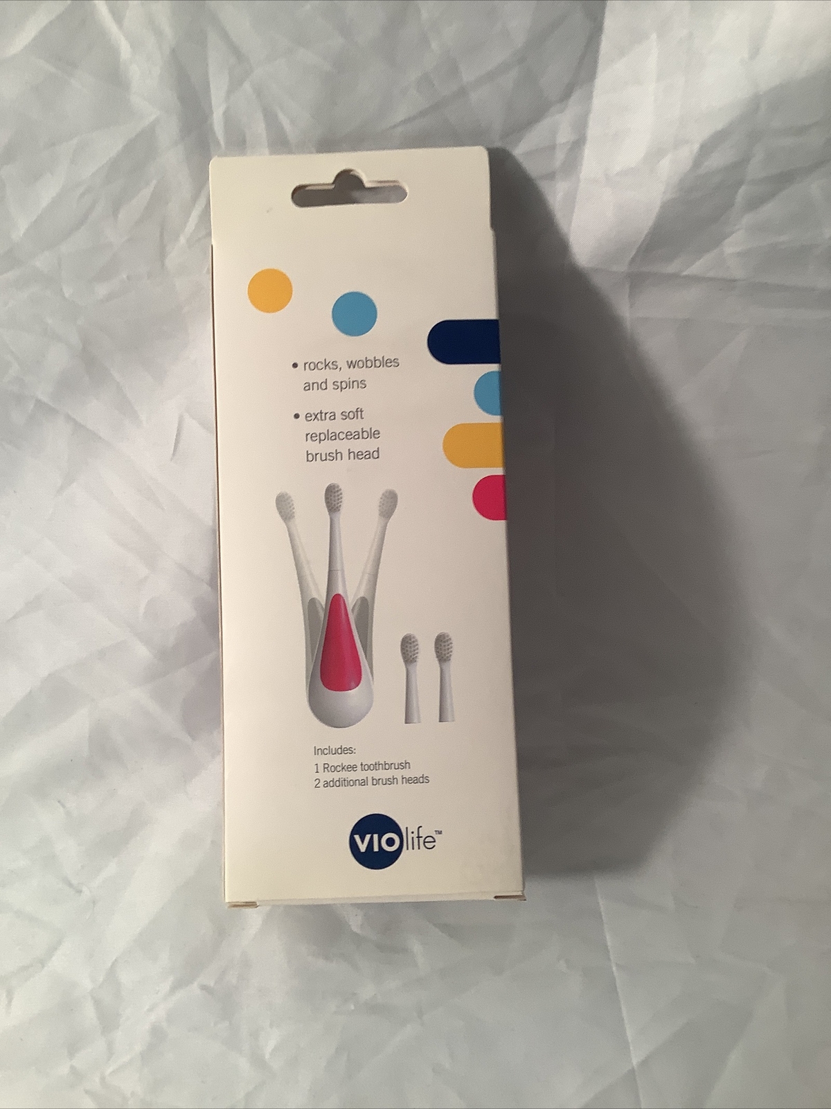 Violife Rockee The Toothbrush For Kids Soft That Rocks with Brush Heads