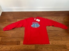 Nike "PHILLIES" 2008 WORLD SERIES CHAMPIONS Youth XL Long Sleeved Shirt NWT