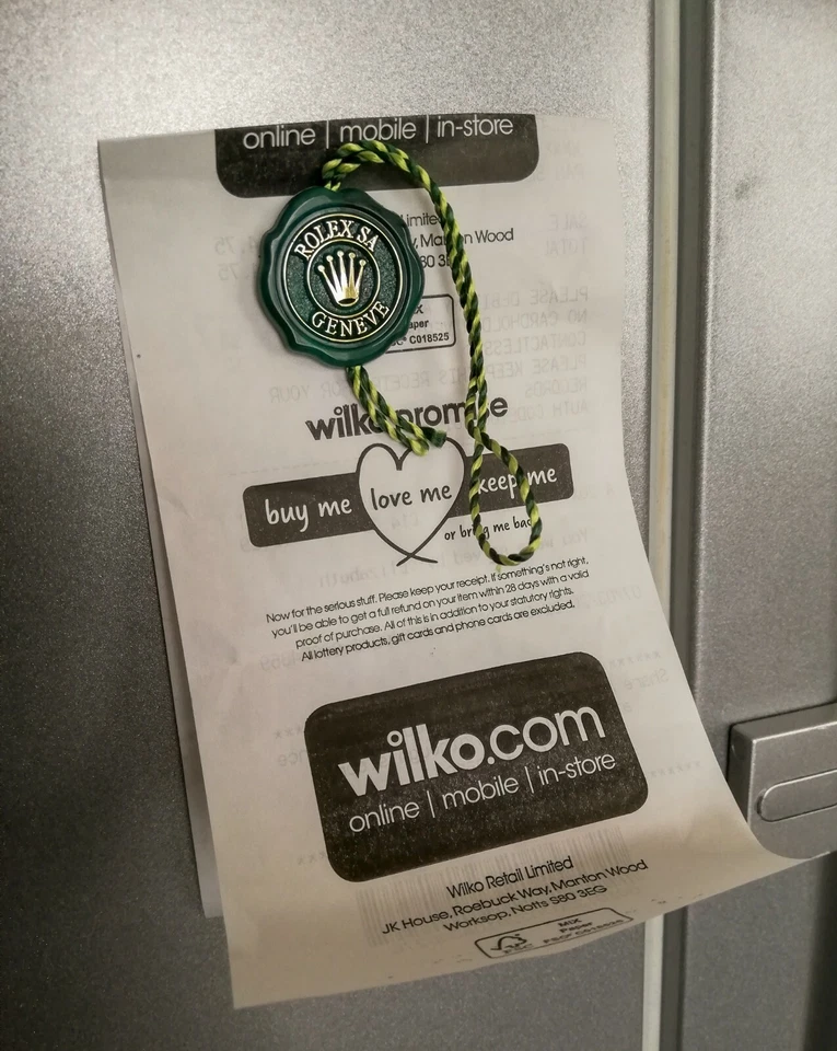 Rolex Imán de nevera Rolex Imán Rolex Memorabilia Rolex Sello Rolex Etiqueta Rolex  Foto 2 de 2