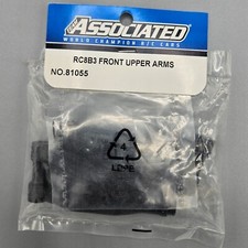 Team Associated Front Upper Arm Set w/Caster Inserts RC8B3 - ASC81055