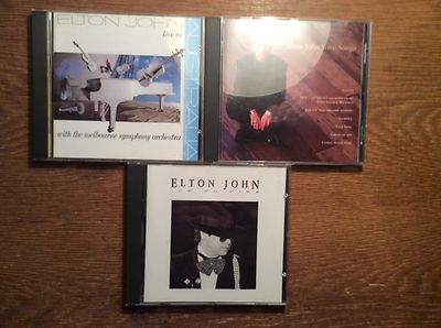 Elton John [3 CD Alben] Ice on Fire + Love SOngs  + Live in Australia