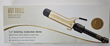 HOT TOOLS Professional 24K Gold 1-1/2'' Digital Curling Iron