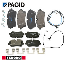 Front & Rear Brake Pad Set +Sensor OES for Defender 90 110 130 (w/ 18" wheels)