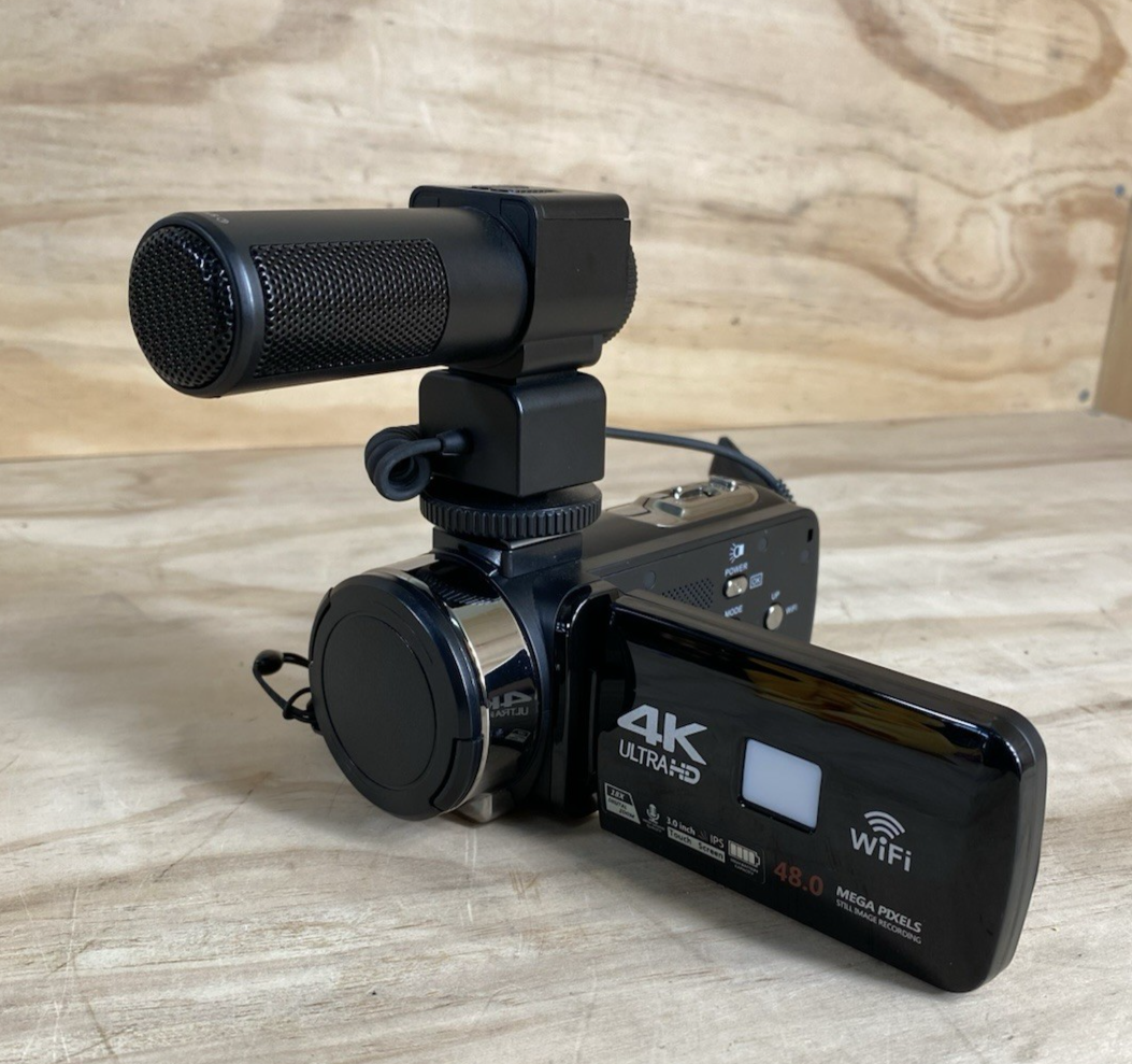DVC 4K Ultra HD デジタルビデオカメラ DVC Digital Video Camera 4K Ultra HD 30MP 18x Zoom Touch