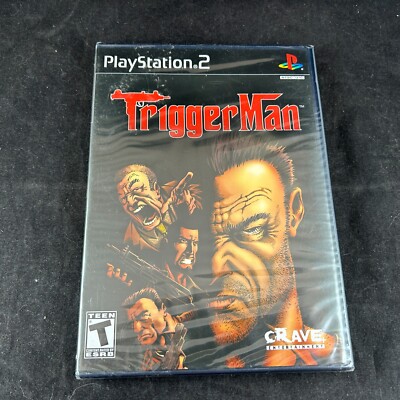 2004 TRIGGER MAN SONY PLAYSTATION 2 PS2 CRAVE ENTERTAINMENT SEALED VIDEO GAME