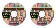 34,000 Printable Stamp Album Pages, US + World Stamps, Complete Color Set, 2 DVD