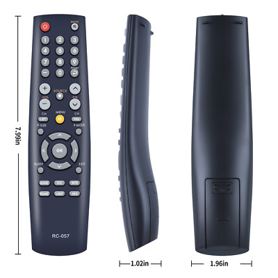 New RC-057 Remote Control For Coby TV TFTV1925 TFTV2225 LEDTV1935