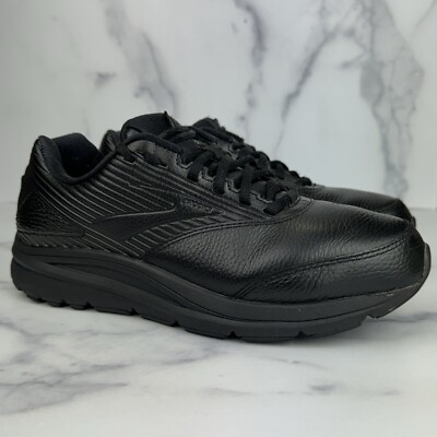 Brooks Addiction Walker Womens D Wide Black Athletic Shoes