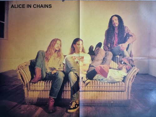 RARE! Poster: ALICE IN CHAINS from 1996 - 22 x 16 in. (55 x 40 cm) - MINT COND.