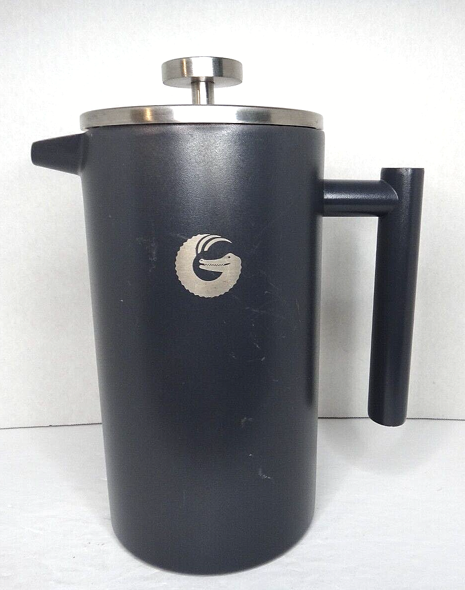 Coffee Gator Thermal French Press Brewer, Double Wall, 34 oz