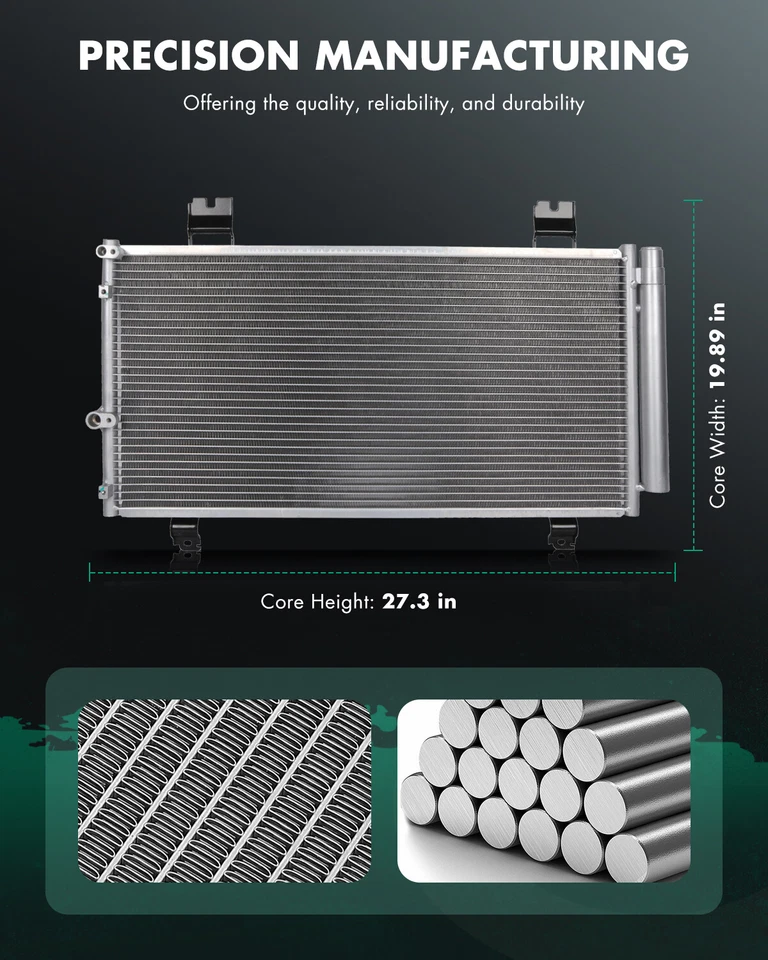 Алюминиевый конденсатор переменного тока 3523 для 2006 2007 2008 2009 2010-2015 Lexus IS250 IS350 - Изображение 2 из 4