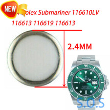 Pearl Pip Dot Blue Lum Bezel Insert For Rolex Submariner Ceramic 116610 116610LN