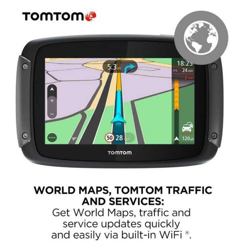 TomTom Rider 550 Premium Motorcycle GPS SatNav│*Lifetime World Maps+Speed Camera - Bild 7 von 12