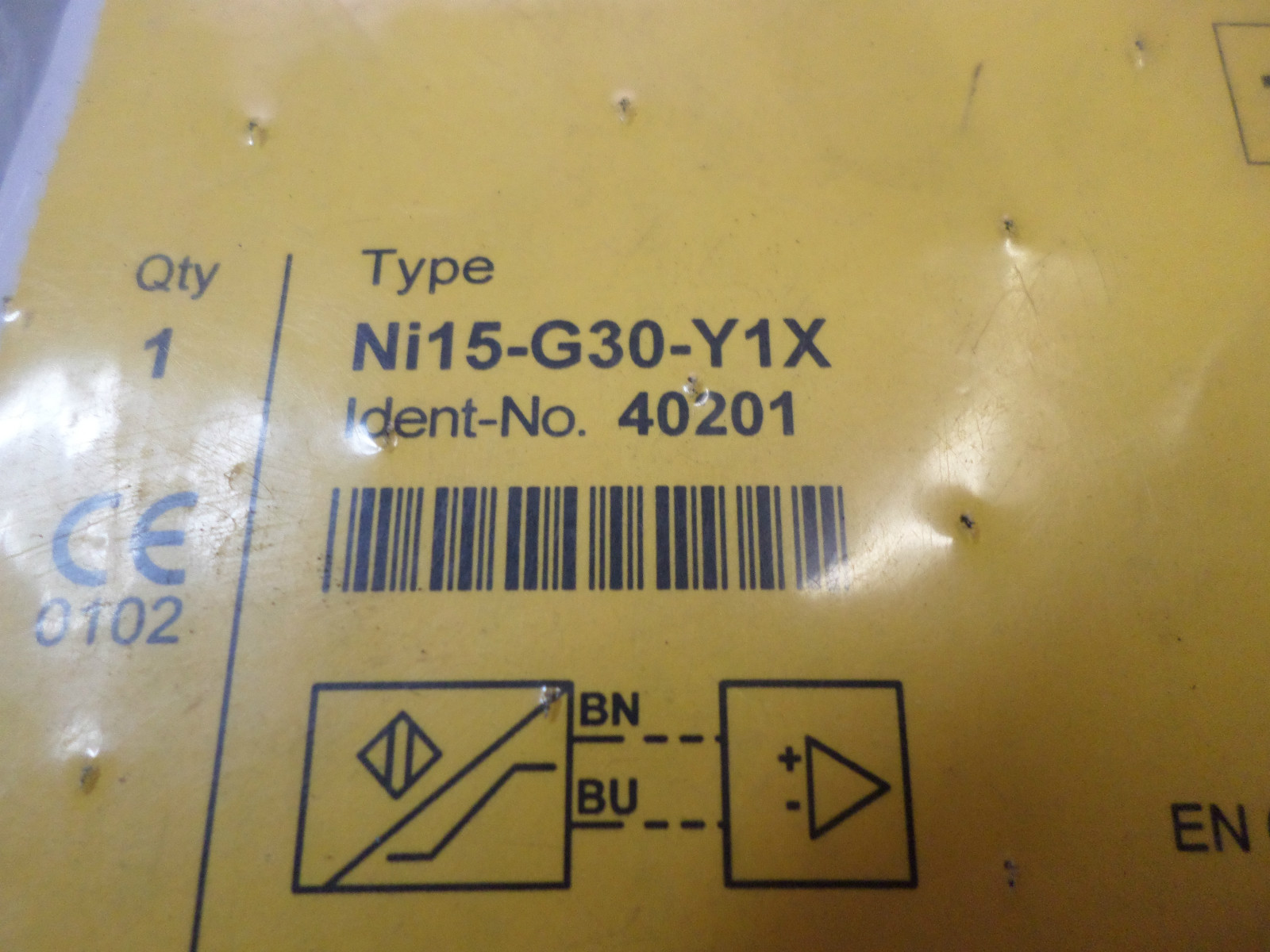 Capteur De Proximité Inductif TURCK NI15-G30-Y1X – 8,2 VDC, 15 Mm, Pour Automation Industrielle