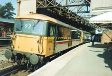 Railway Photo 6x4 Class 73 73136 Waits to depart Bournemouth p2 c1986
