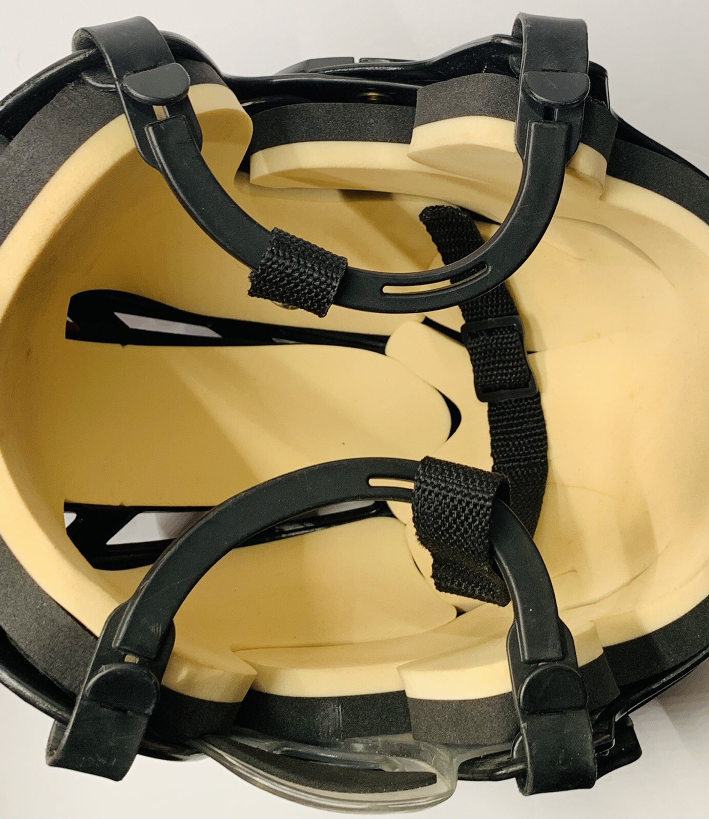 Reebok 4K XS Black NHL Ice Hockey Helmet w/ Facemask FM 06 + Chin Strap