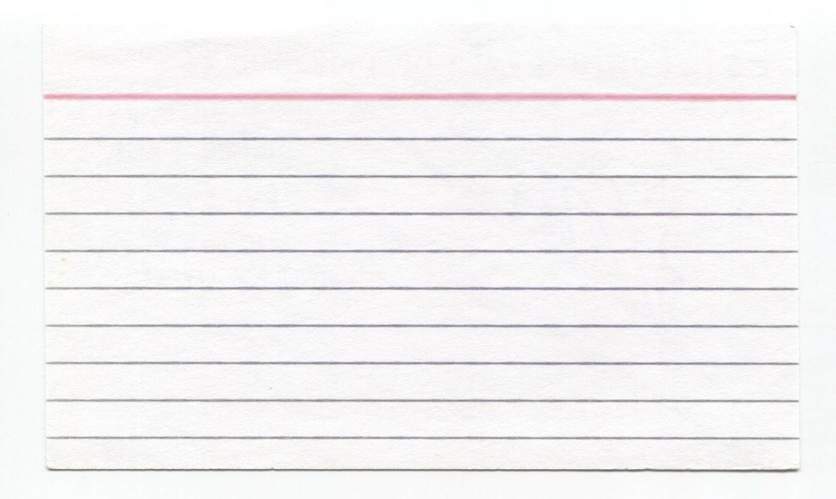 Estefania Signed 3x5 Index Card Autographed Signature Yes The Poet
