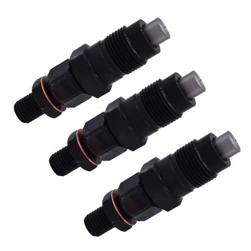 4 PCS Fuel Injectors for Kubota ZD25F ZD28 ZD28F ZD326P ZD326RP ZD326S ZD331 - Picture 2 of 5