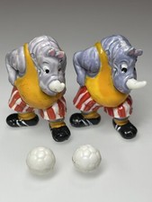 &Uuml; Ei Die Dribbel Boys 1990  Rhino Rauhbein 2 Figuren Top Variante 100% Ori