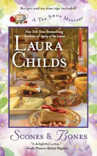 Scones & Bones (A Tea Shop Mystery) - Mass Market Paperback - VERY GOOD