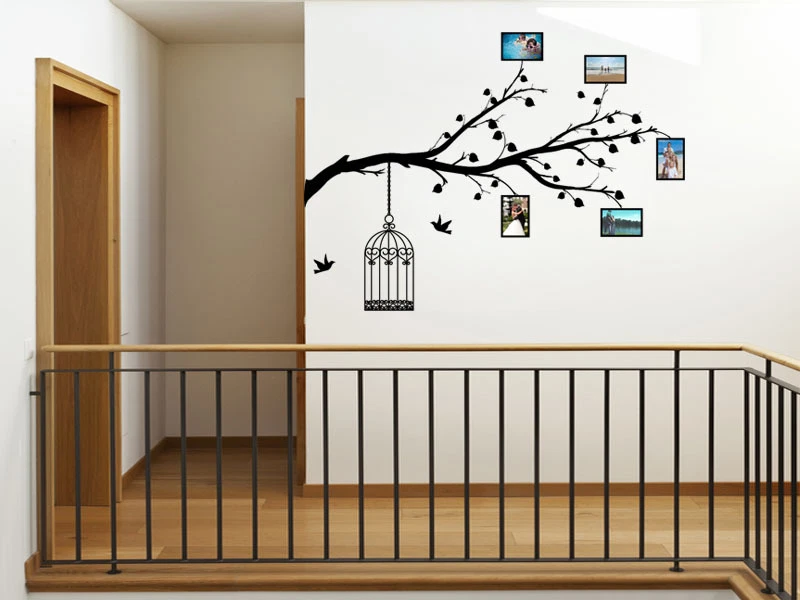 Giant Family Tree Wall Art Sticker, Vinyl Decal, Transfer, Add you pictures - Image 2 of 4