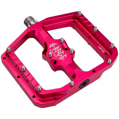 coppia pedali flat penthouse mk5 b-rage 1709 alluminio pink BUMK5B.PI Burgtec fl