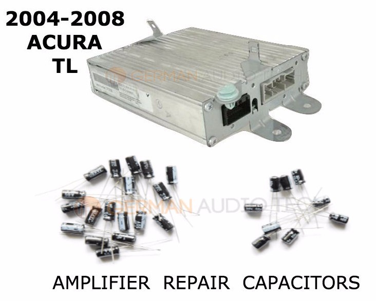 New ELECTROLYTIC CAPACITORS for ACURA TL OEM AMPLIFIER 2004 2005