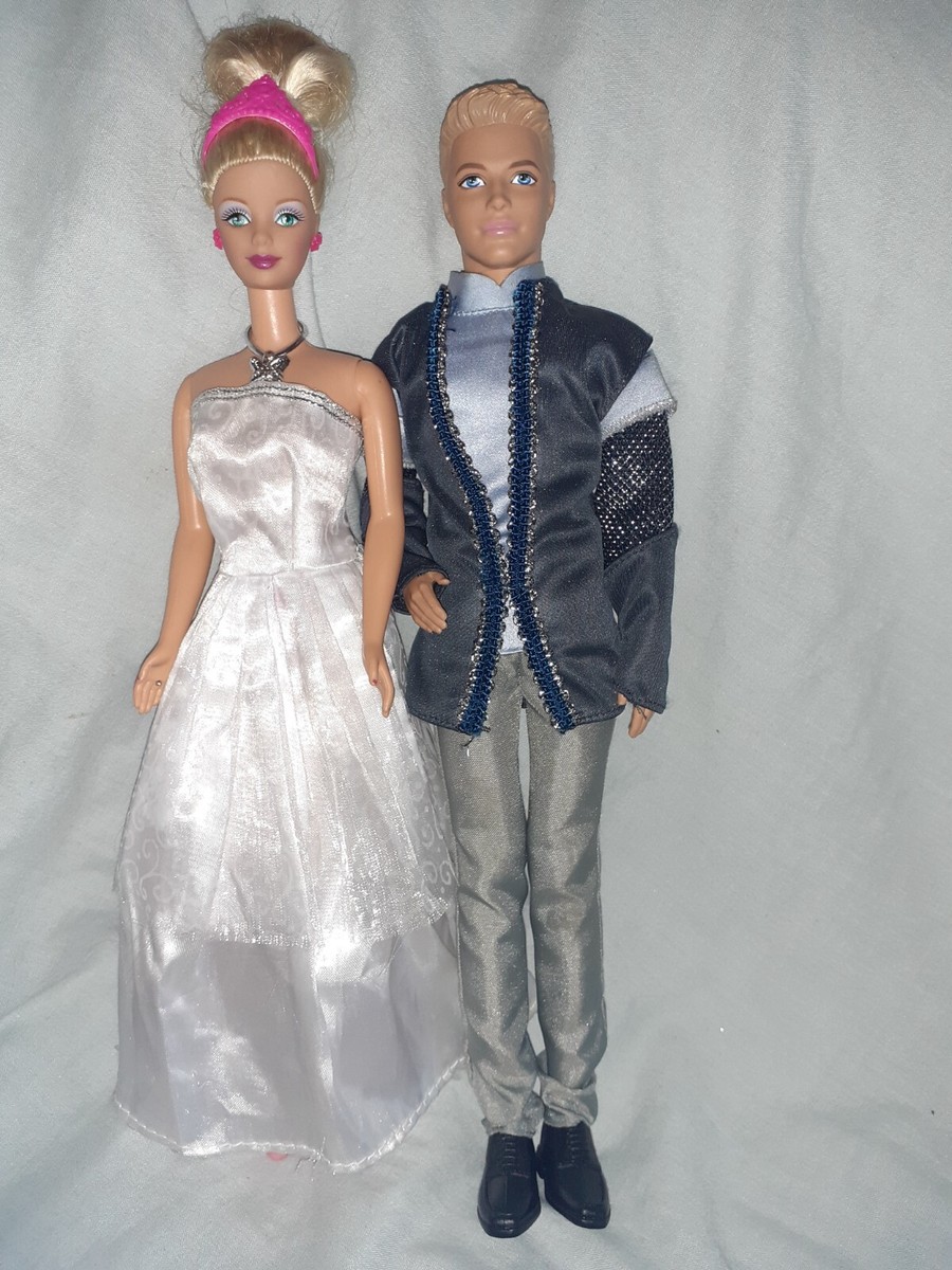 Barbie dolls wedding day Couple Family Bundle - Barbie and Ken | eBay