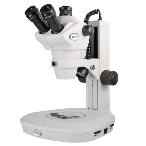 KOPPACE 8X-50X Trinocular Stereo Microscope WF10X/22 Eyepieces Upper&Lower LED