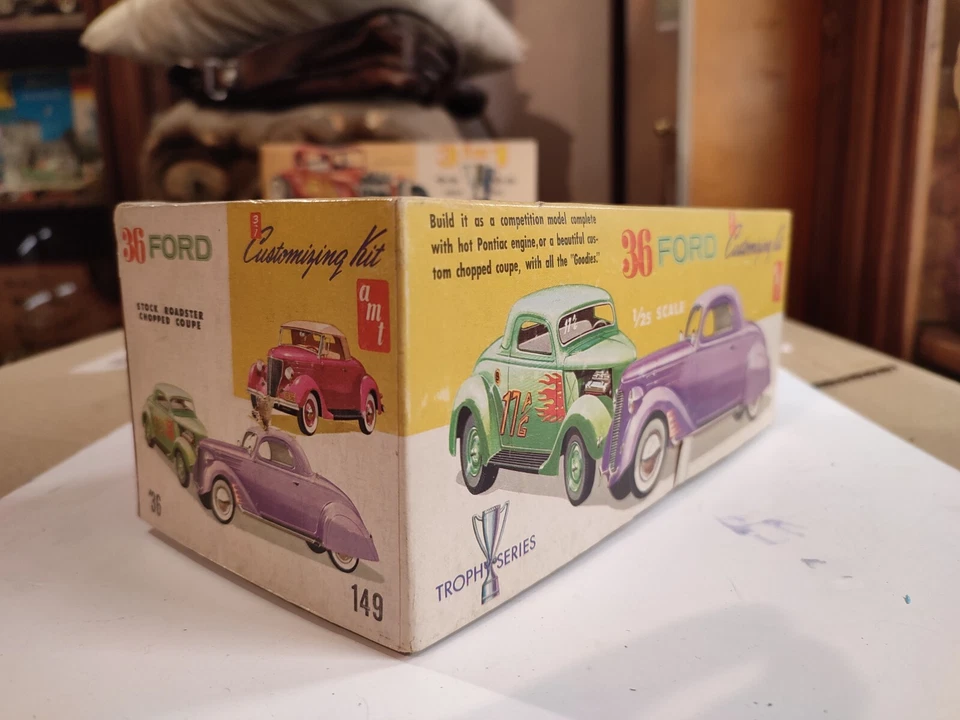 AMT - 36 Ford Stock Roadster Chopped Coupe 3 in 1 - Imagen 3 de 4