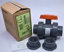 Hayward Tb1200st 2 Pvc True Union Ball Valve Sktthd Viton Seals Nsf 61 250 Psi