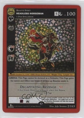 2021 MetaZoo - Nightfall 1st Edition Holo Headless Horseman #2