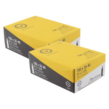Sunlite Standard Tubes - 700 x 35-40 27x1-3/8 Schrader Valve 32mm 0d Pack of 2