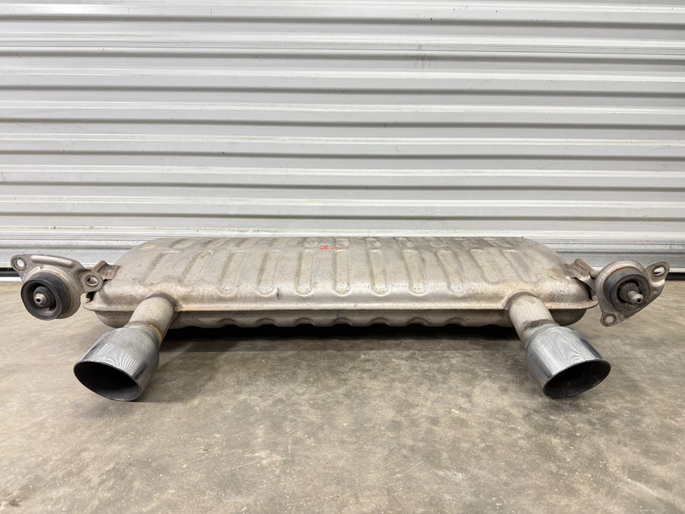 2013-2018 Cadillac ATS 2.0L Sedan Rear Exhaust Muffler Dual Exit OEM - Image 2 of 4