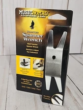 Music Nomad MN224 Premium Spanner Wrench w/ Microfiber Suede Backing