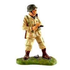 1:30 Metal W. Britain Britains WWII US Army Airborne D-Day Soldier - WWII 90