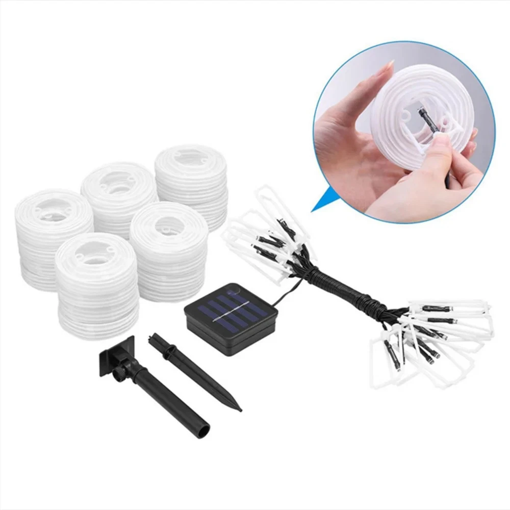 Solar Lantern String Lights Waterproof Outdoor Fairy Lights Garden Party Decor
Opens in a new window