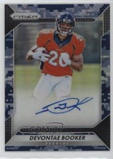 2016 Panini Prizm Rookie Auto Camo Prizm 6/25 Devontae Booker #RA-DBK Auto 0q3