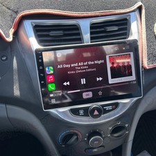 For Hyundai Accent 2012-2017 Android15 Apple Carplay Car Stereo Radio GPS Player