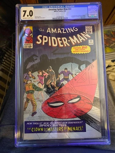 1965 Marvel Comics Amazing Spider-Man #22 CGC 7.0