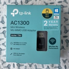TP-Link Archer T3U AC1300 Mini Wireless MU-MIMO USB Adapter Dual Band Dongle