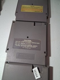 3 Nintendo games NES skate or die, double dribble, dragon warrior,  26164 bc21