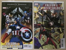 Marvel Comics Falcon and Winter Soldier issues #3 and #4