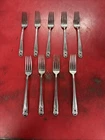 9 Spring Glory International Sterling Silver Fork 7 1/4 Inch 449.75 Grams